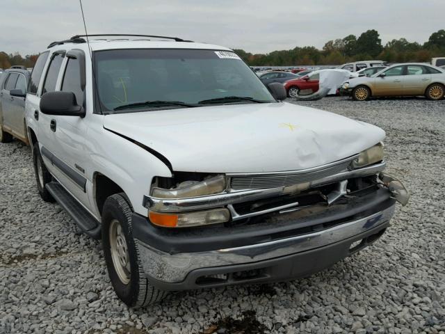 1GNEC13Z52R163889 - 2002 CHEVROLET TAHOE C150 WHITE photo 1