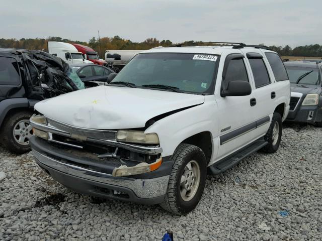 1GNEC13Z52R163889 - 2002 CHEVROLET TAHOE C150 WHITE photo 2