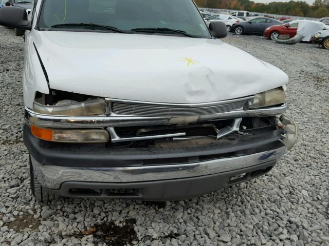 1GNEC13Z52R163889 - 2002 CHEVROLET TAHOE C150 WHITE photo 9