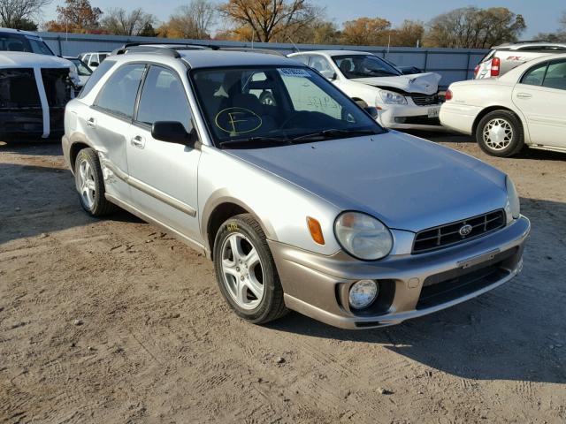 JF1GG68552H829654 - 2002 SUBARU IMPREZA OU SILVER photo 1