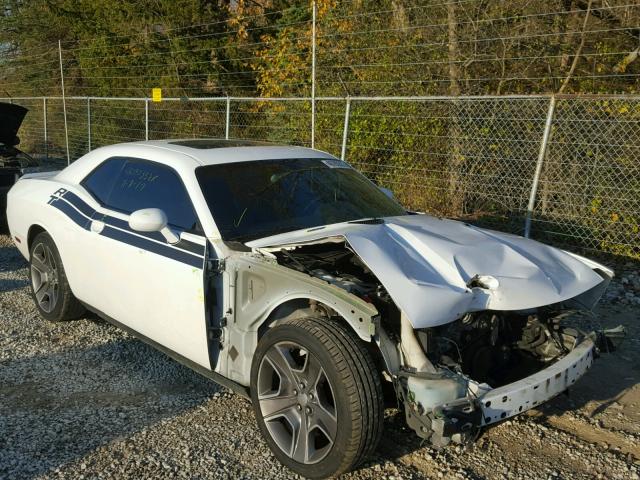 2C3CDYBT4CH175864 - 2012 DODGE CHALLENGER WHITE photo 1