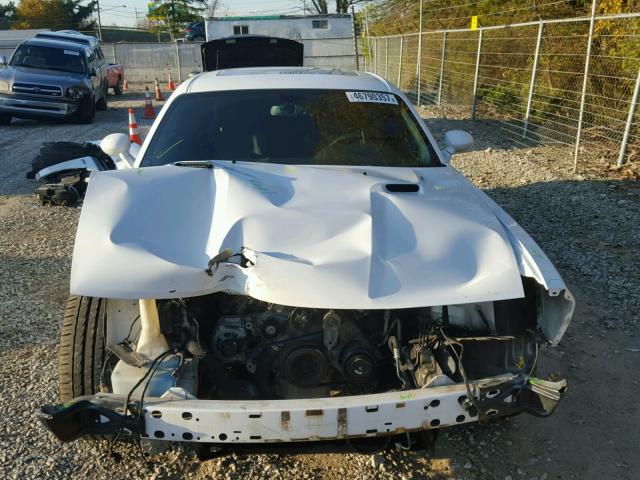 2C3CDYBT4CH175864 - 2012 DODGE CHALLENGER WHITE photo 9