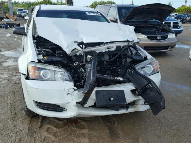 6G1MK5U24CL623575 - 2012 CHEVROLET CAPRICE PO WHITE photo 9