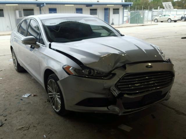 3FA6P0H92ER196075 - 2014 FORD FUSION SE SILVER photo 1