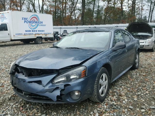 2G2WP552771176091 - 2007 PONTIAC GRAND PRIX BLUE photo 2