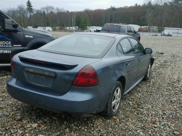 2G2WP552771176091 - 2007 PONTIAC GRAND PRIX BLUE photo 4