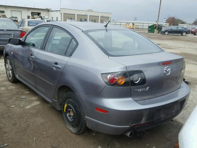 JM1BK123541141839 - 2004 MAZDA 3 GRAY photo 3