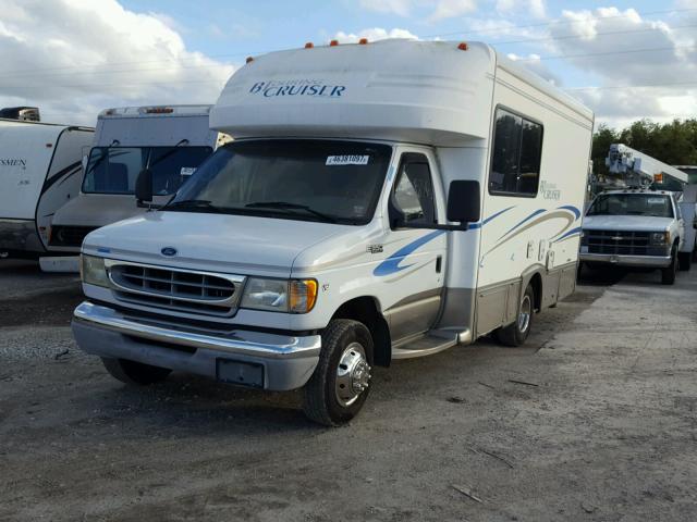 1FDWE35S52HB10727 - 2002 FORD ECONOLINE WHITE photo 2