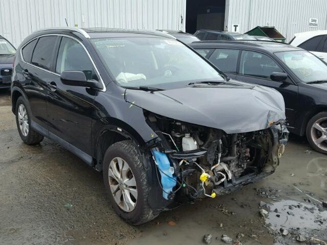 2HKRM4H72CH629514 - 2012 HONDA CR-V EXL BLACK photo 1