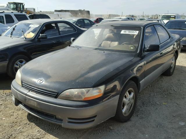 JT8GK13T8S0100790 - 1995 LEXUS ES BLACK photo 2