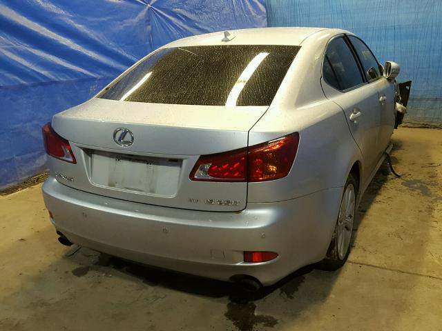 JTHCK262295030899 - 2009 LEXUS IS 250 SILVER photo 4