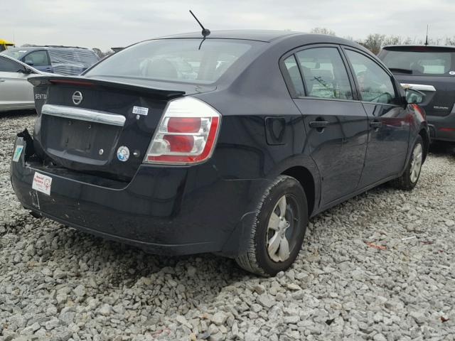 3N1AB6AP9CL766087 - 2012 NISSAN SENTRA 2.0 BLACK photo 4