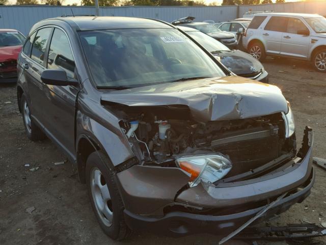 5J6RE48369L028504 - 2009 HONDA CR-V LX TAN photo 1