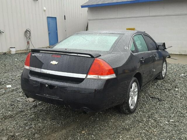 2G1WC581169401396 - 2006 CHEVROLET IMPALA LT BLACK photo 4