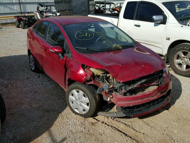 3FADP4BJ8DM220019 - 2013 FORD FIESTA SE MAROON photo 1