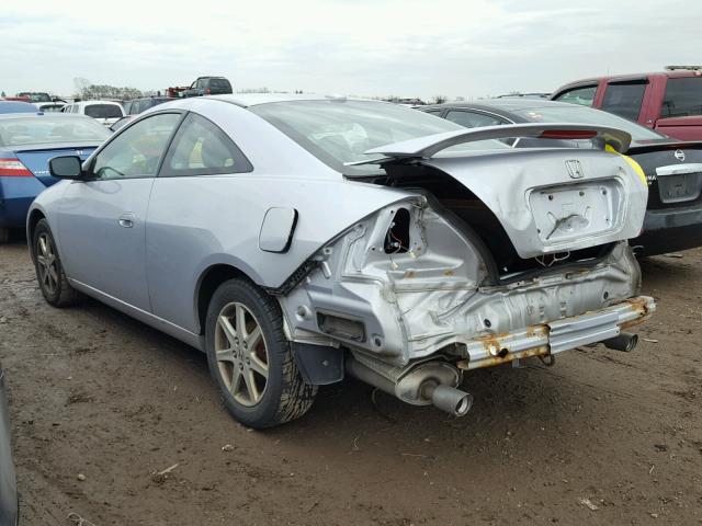 1HGCM82624A015716 - 2004 HONDA ACCORD SILVER photo 3