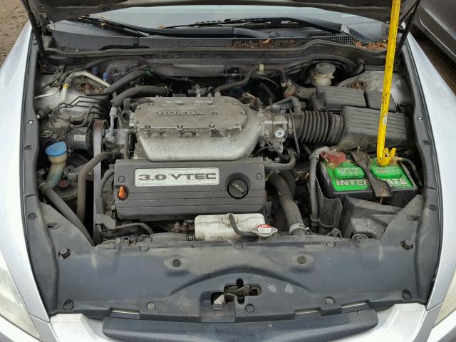 1HGCM82624A015716 - 2004 HONDA ACCORD SILVER photo 7