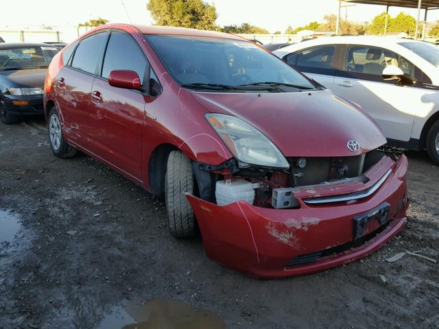 JTDKB20U077691789 - 2007 TOYOTA PRIUS RED photo 1