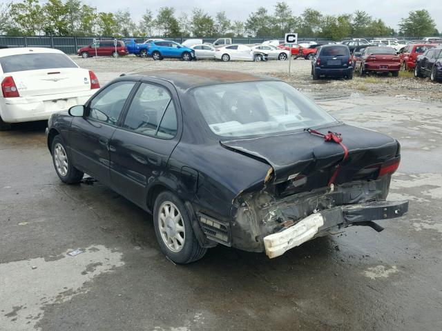 1Y1SK536XRZ059044 - 1994 GEO PRIZM BASE BLACK photo 3