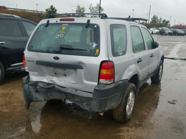 1FMYU02183KC06216 - 2003 FORD ESCAPE XLS SILVER photo 4