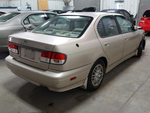 JNKCP11A11T403165 - 2001 INFINITI G20 TAN photo 4