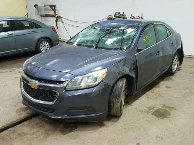 1G11B5SL1EF104903 - 2014 CHEVROLET MALIBU LS BLUE photo 2