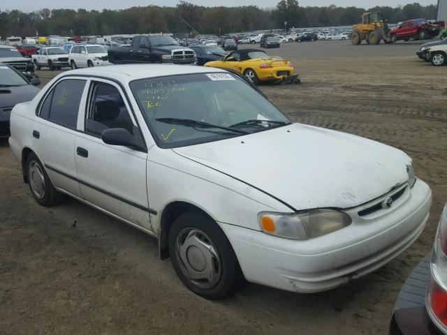 1NXBR12E8XZ230512 - 1999 TOYOTA COROLLA VE WHITE photo 1