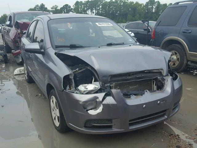 KL1TD56E59B379622 - 2009 CHEVROLET AVEO LS BLUE photo 1