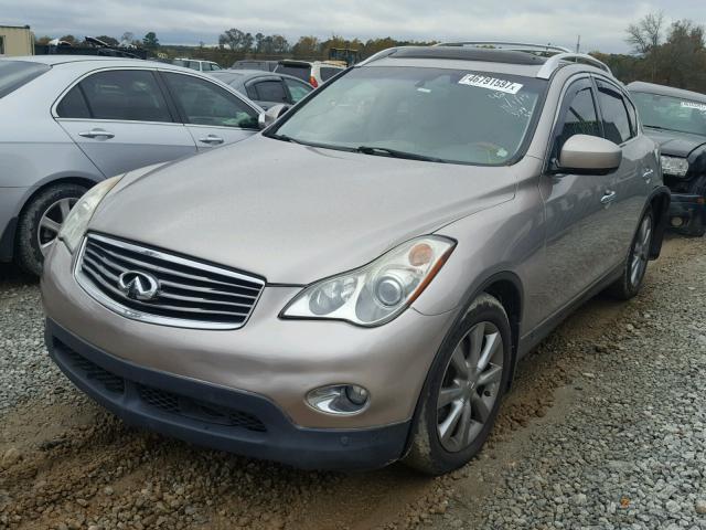 JNKAJ09E68M306820 - 2008 INFINITI EX35 BASE GOLD photo 2