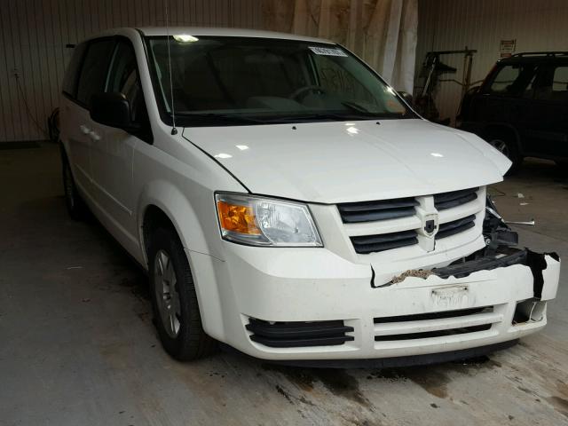 2D4RN4DE5AR377746 - 2010 DODGE GRAND CARA WHITE photo 1