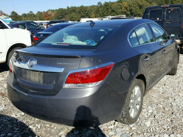 1G4GA5ER5DF135473 - 2013 BUICK LACROSSE GRAY photo 4