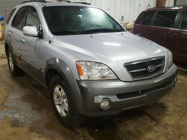 KNDJD733X65503697 - 2006 KIA SORENTO SILVER photo 1