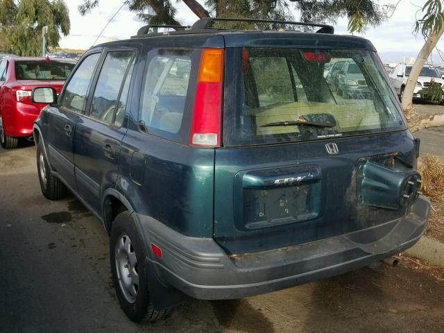 JHLRD1748WC082693 - 1998 HONDA CR-V LX GREEN photo 3