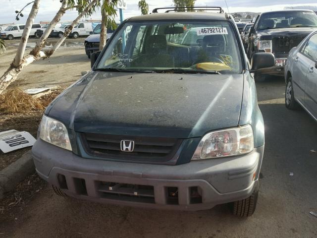 JHLRD1748WC082693 - 1998 HONDA CR-V LX GREEN photo 9