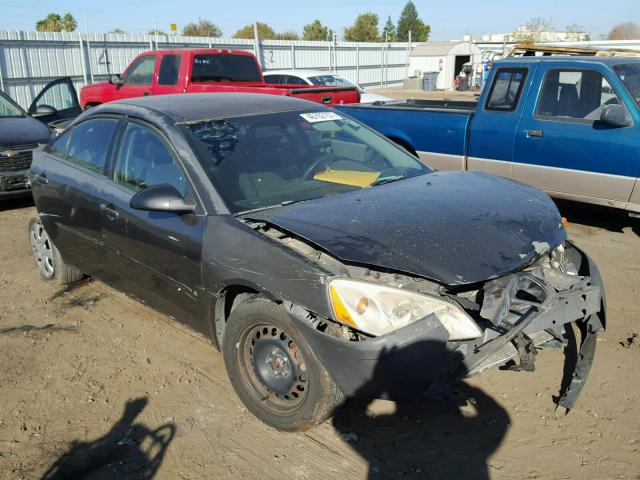 1G2ZF55B164163193 - 2006 PONTIAC G6 SE GRAY photo 1