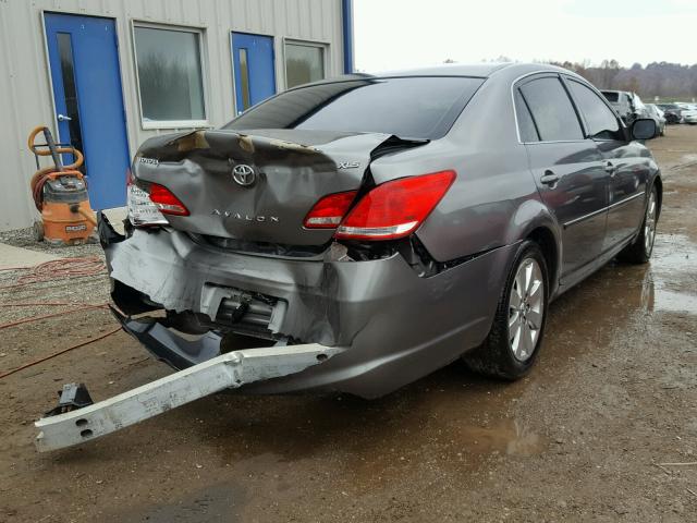 4T1BK36B17U223062 - 2007 TOYOTA AVALON CHARCOAL photo 4