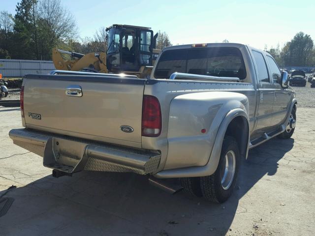 1FTWW32F4YED06340 - 2000 FORD F350 SUPER GOLD photo 4