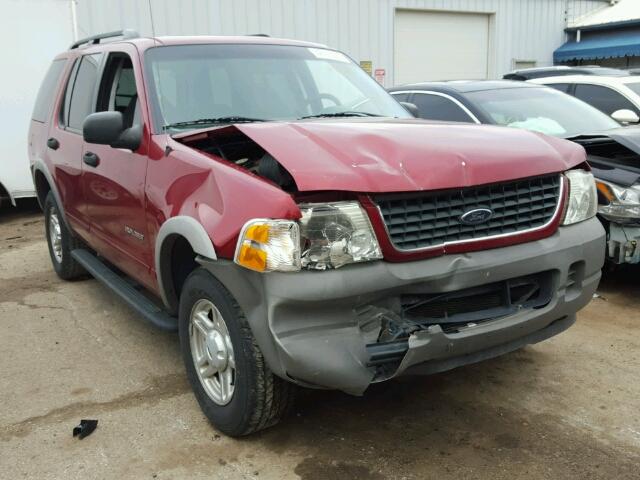 1FMZU72E72ZB48931 - 2002 FORD EXPLORER X RED photo 1