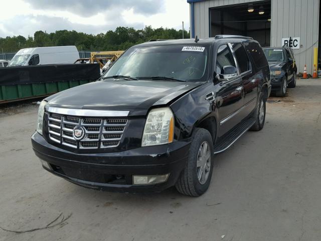 1GYFK66867R204726 - 2007 CADILLAC ESCALADE E BLACK photo 2