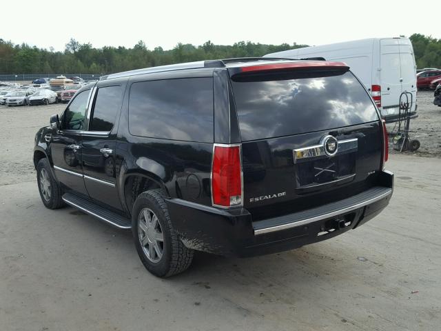 1GYFK66867R204726 - 2007 CADILLAC ESCALADE E BLACK photo 3