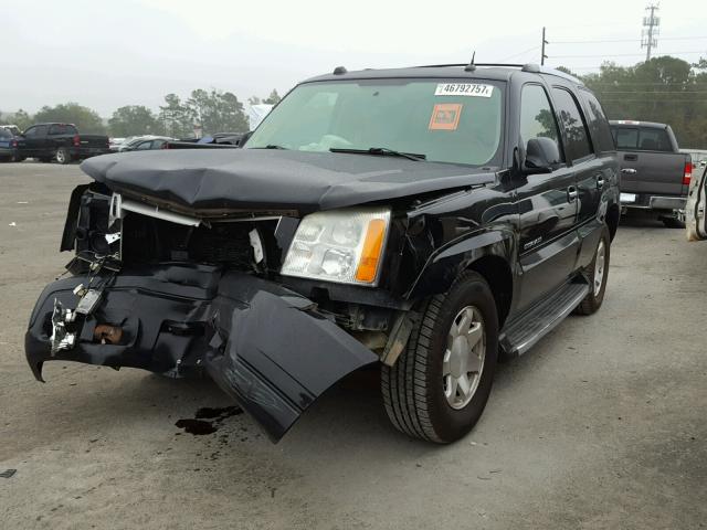 1GYEC63TX4R278678 - 2004 CADILLAC ESCALADE L BLACK photo 2