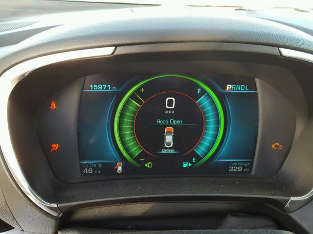 1G1RD6S58HU162771 - 2017 CHEVROLET VOLT PREMI GRAY photo 8