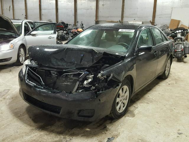 4T4BF3EK7BR175510 - 2011 TOYOTA CAMRY BASE BLACK photo 2