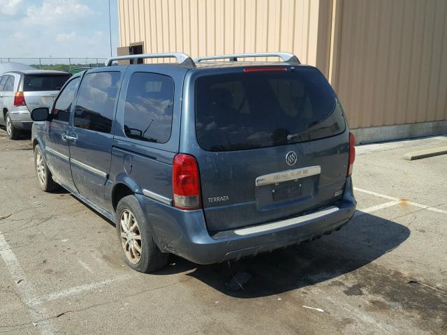 5GADX33L15D275527 - 2005 BUICK TERRAZA CX GRAY photo 3