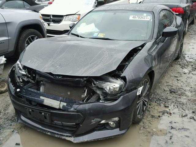 JF1ZCAC13D1602194 - 2013 SUBARU BRZ 2.0 LI GRAY photo 2