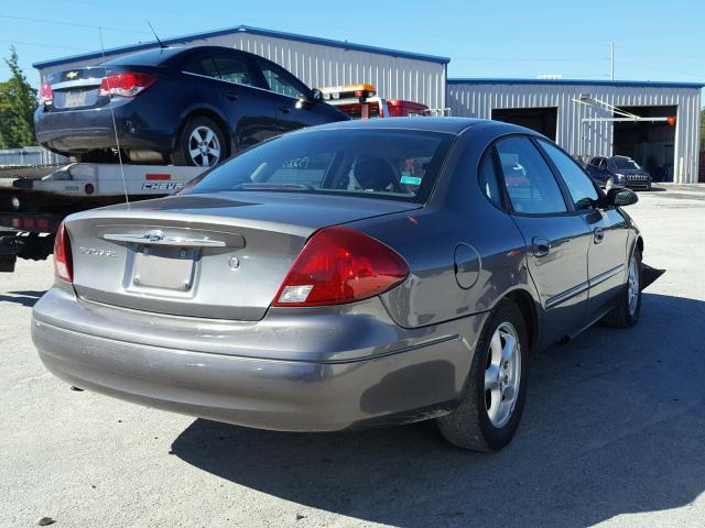 1FAFP53293A154047 - 2003 FORD TAURUS SE GRAY photo 4