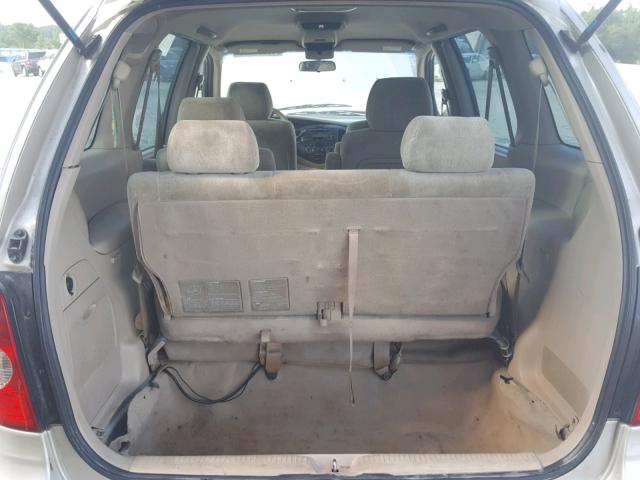 JM3LW28Y510172647 - 2001 MAZDA MPV WAGON SILVER photo 9