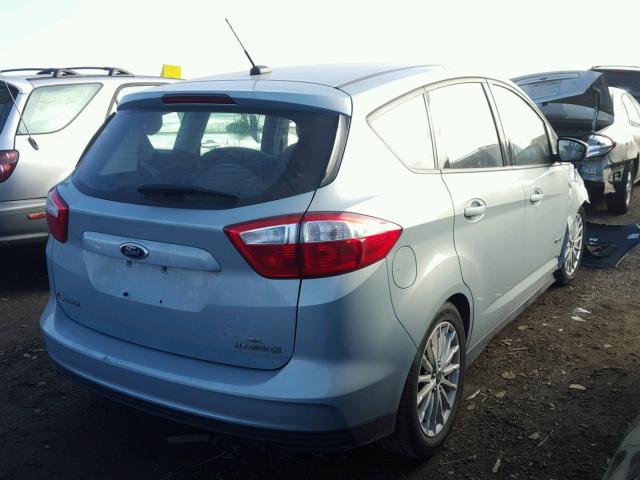 1FADP5AU5EL506382 - 2014 FORD C-MAX SE GREEN photo 4