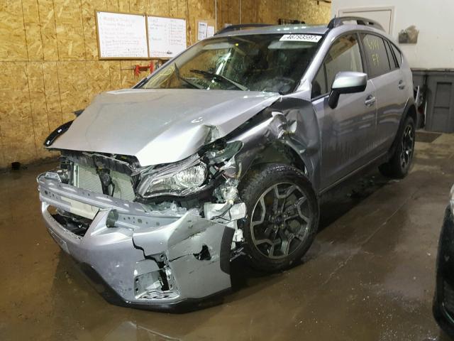 JF2GPABC4G8225610 - 2016 SUBARU CROSSTREK SILVER photo 2