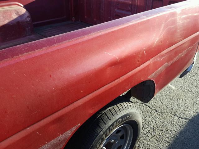 1N6SD11S2SC436950 - 1995 NISSAN TRUCK E/XE RED photo 9